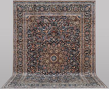 A carpet, Kashmar, c. 420 x 293 cm.