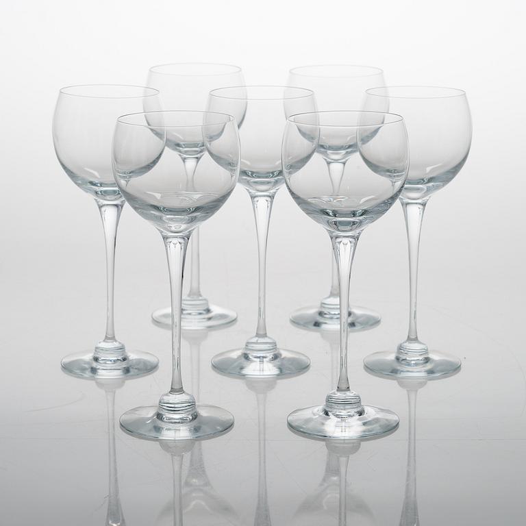 HEIKKI ORVOLA, A 51-piece set of 'Aurora' glassware for Iittala.