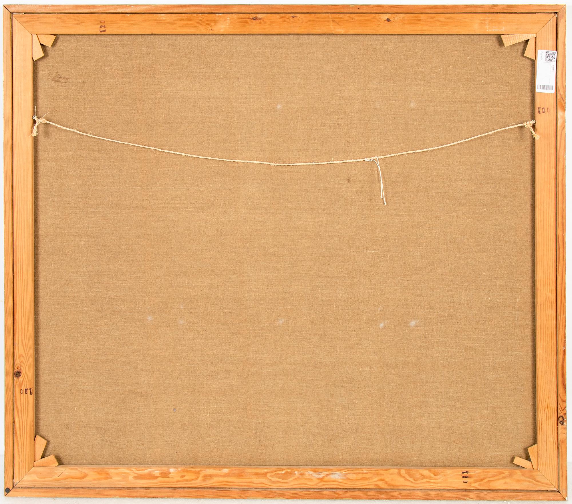 Peter Frie, olja på duk, osignerad.