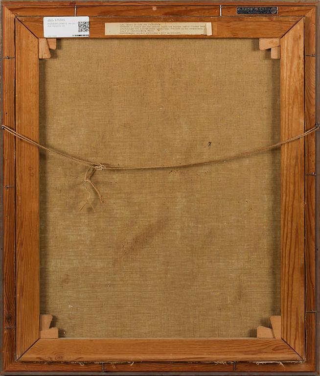 INGEBORG DEBOIS, olja på duk, signerad.