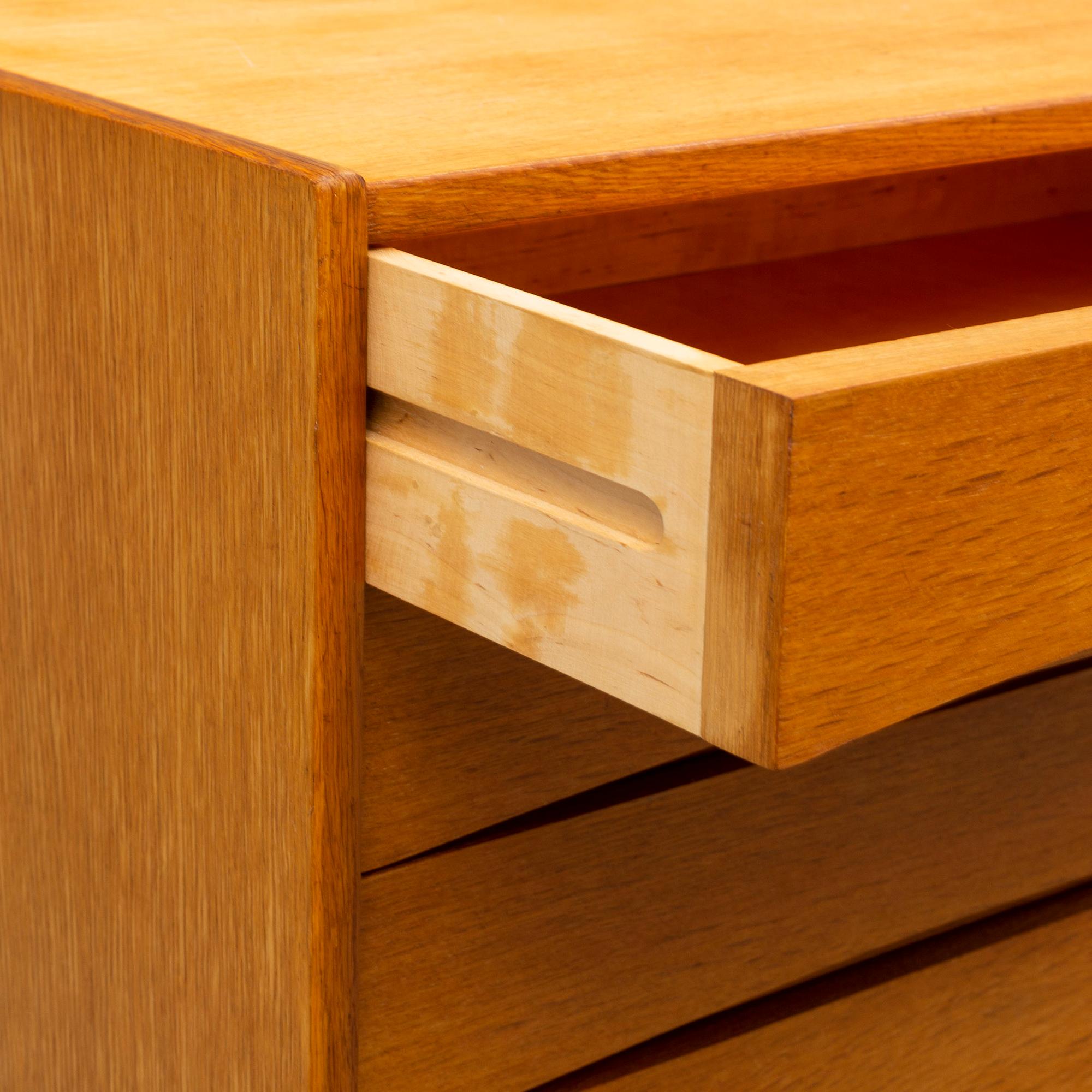 a 1960's oak sideboard by Er4ik Wörtz for Ikea.