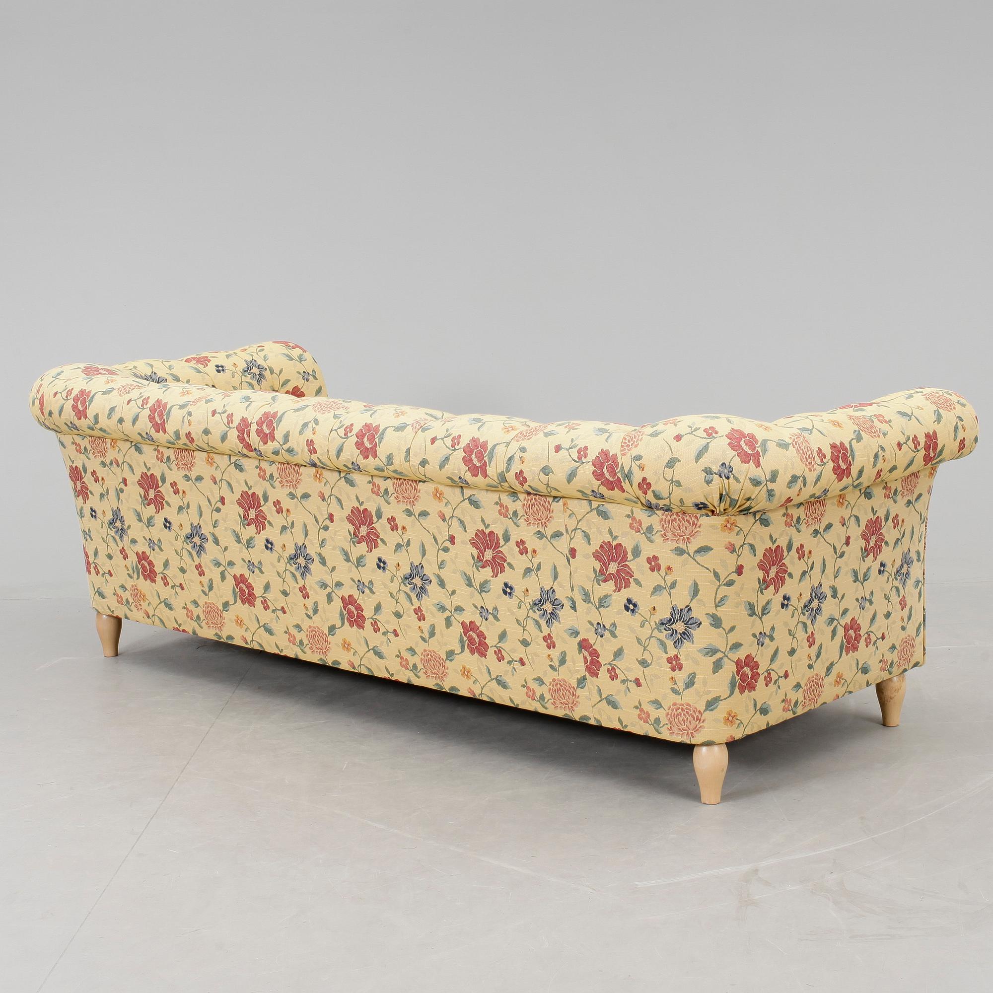 SOFFA, chesterfieldmodell, Arne Norell, Aneby, 19/2000-tal.