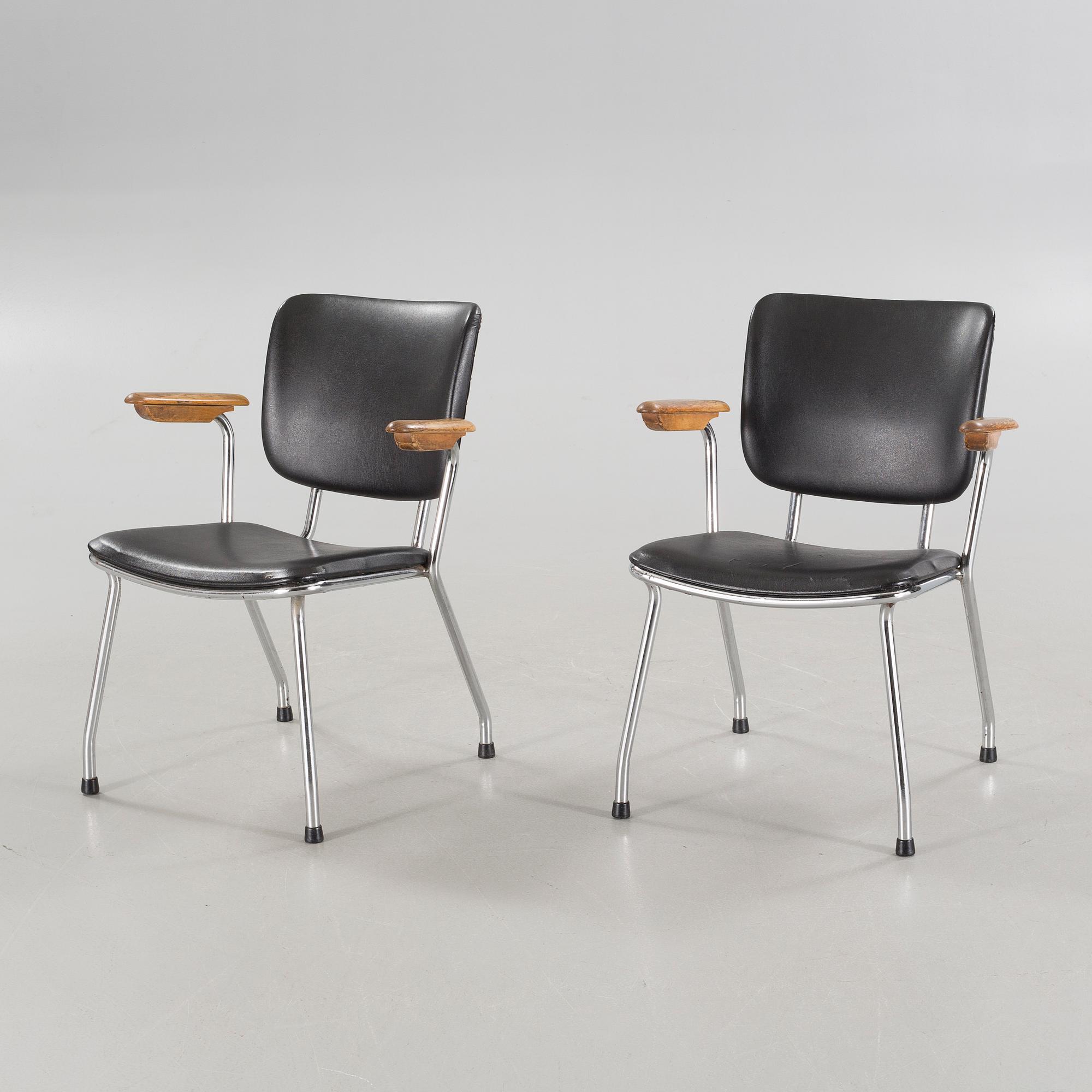 A set of office furniture by Lindqvist Verkstad AB.