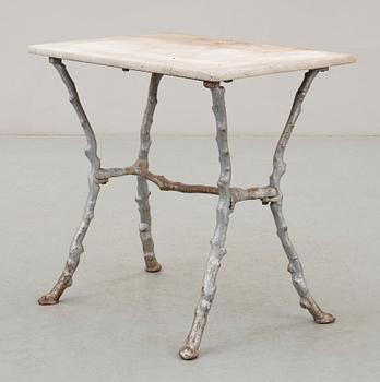 TRÄDGÅRDSBORD, gjutgjärn. 1800/1900-tal.