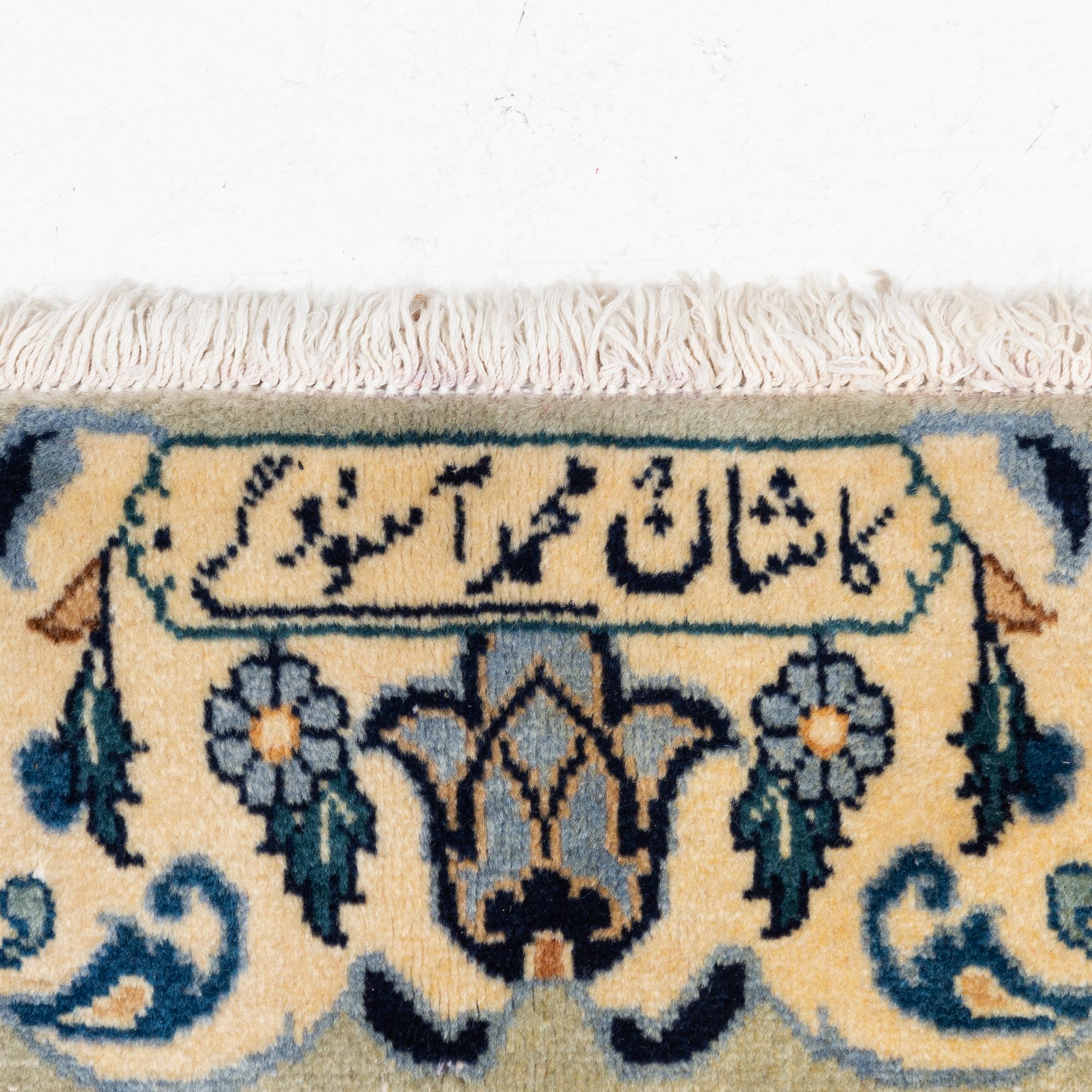 Carpet, Keshan, approx. 405 x 275 cm.