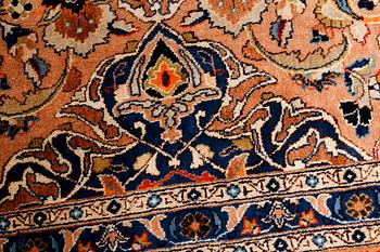 A KASHMAR RUG, 394 x 292 cm.