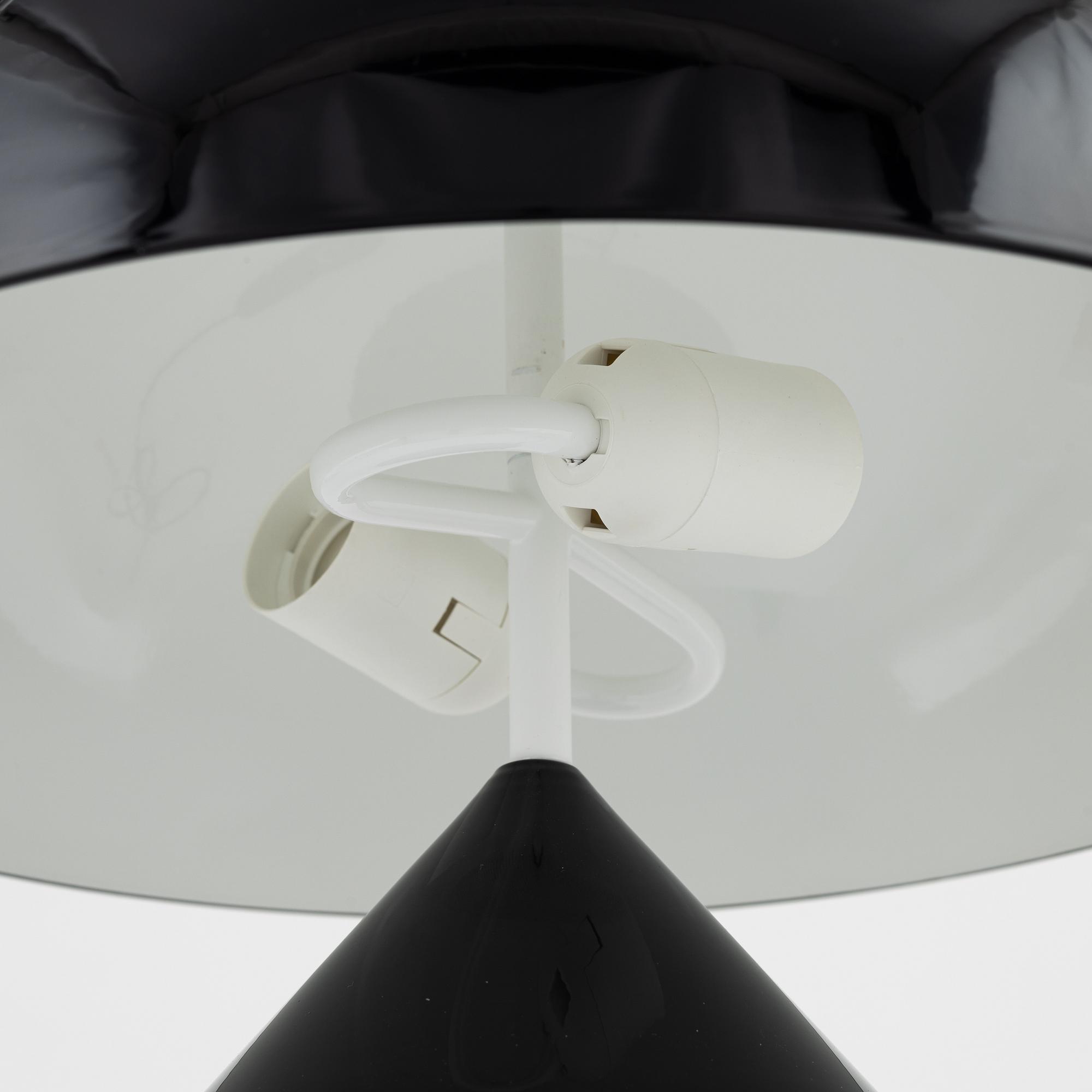 Vico Magistretti, 'Atollo' table lamp from Oluce, Italy.