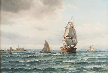 Vilhelm Victor Bille, Skepp på hav.