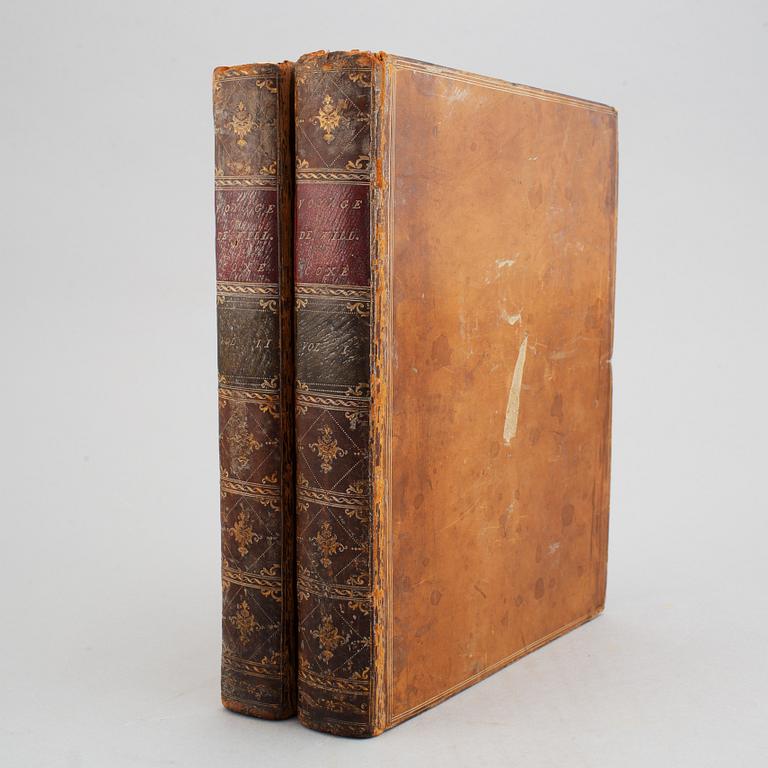 The 4th edition of Coxe’s Voyage en Pologne, Russie, Suède, Dannemarc, 1786 (2 vol).