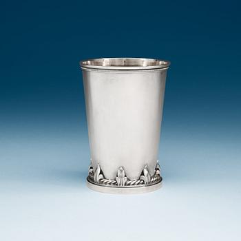 An Atelier Borgila sterling vase, Stockholm 1948.