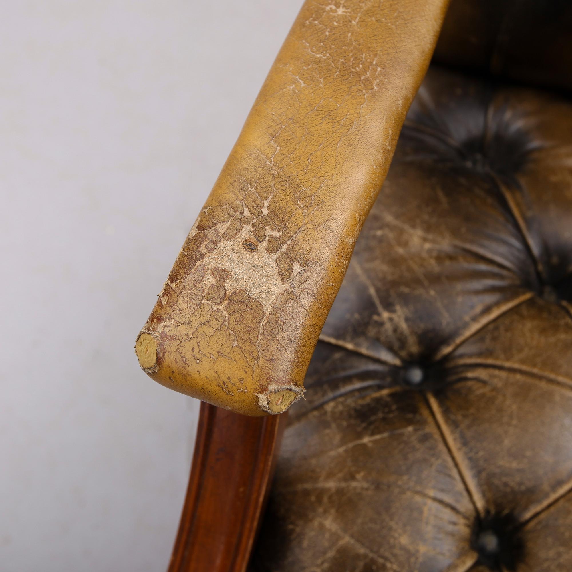 KARMSTOLAR, 1 par, England, 1900-tal.