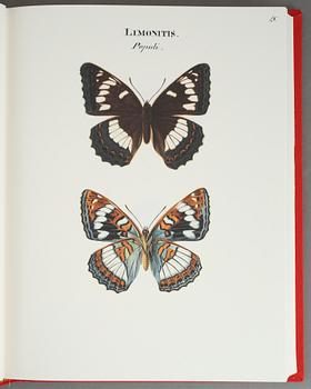 BOKBAND, Wilhelm von Wright, Swenska fjärilar, band 1-3. Rene Coeckelberghs Editioner, 1989.