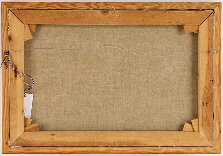 Nils Björkqvist, oil on canvas, signed.