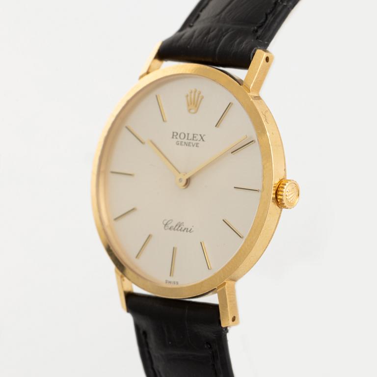 Rolex, Geneve, Cellini, armbandsur, 32 mm.