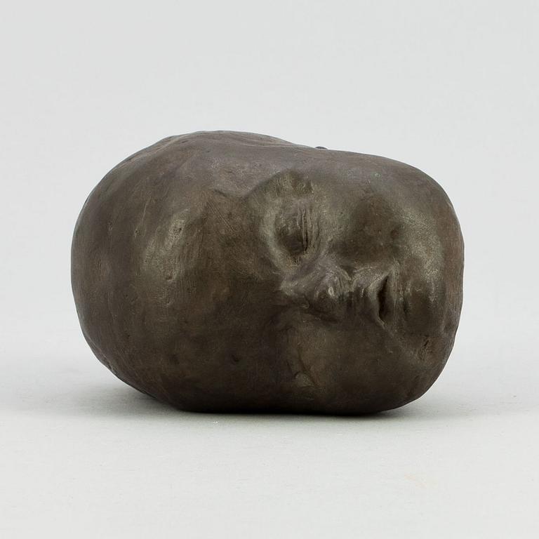 CHARLOTTE GYLLENHAMMAR, skulptur, brons, "B-head".