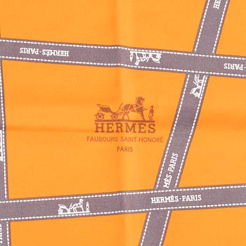 HERMÈS, "Bolduc", scarf.