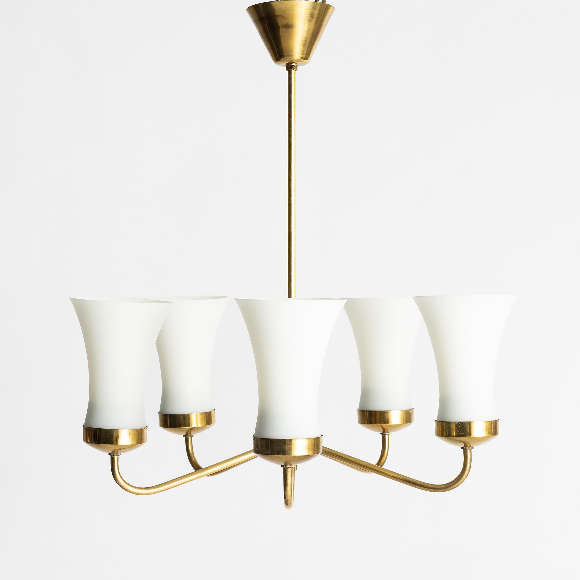 a ceiling lamp, 1950s.