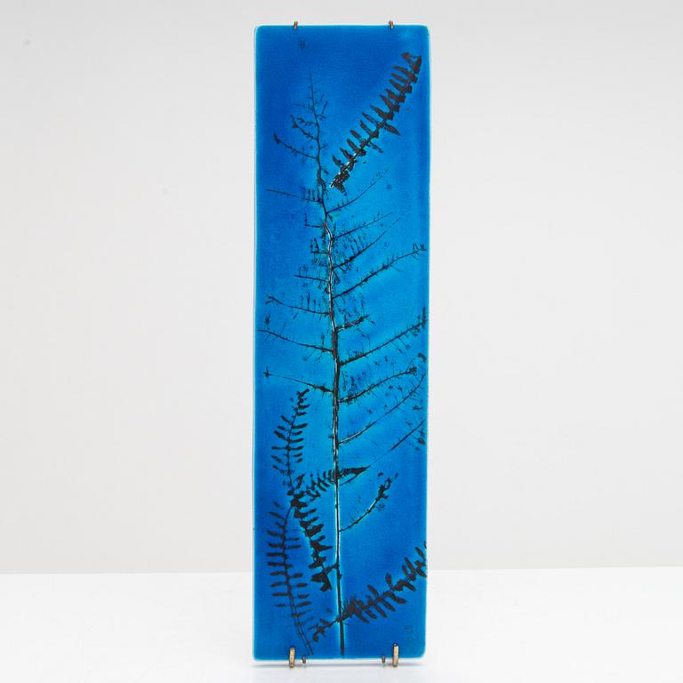 Toini Muona, relief, stengods, signerad TM Arabia.