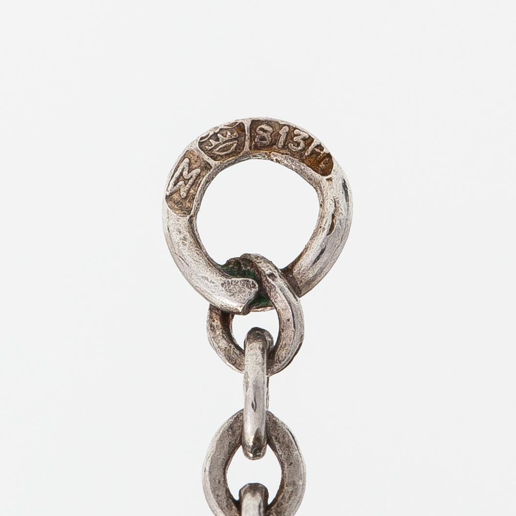 Elis Kauppi, Halsband, silver och bergskristall, Kupittaan Kulta, Åbo 1966.