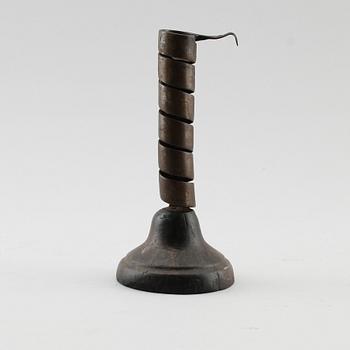 LJUSSTAKE, plåt, 1700-tal.