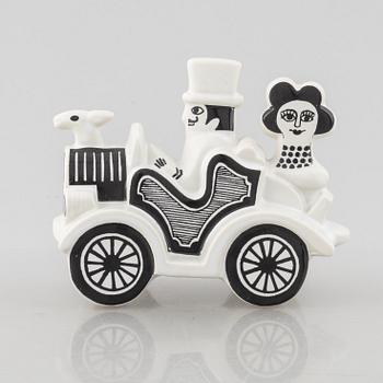 Lisa Larson, figurin, "Bil", ur serien "Traffic", Gustavsberg 1971-1973.