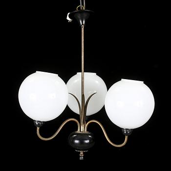 TAKLAMPA, 1920/30-tal. Höjd ca 60 cm.