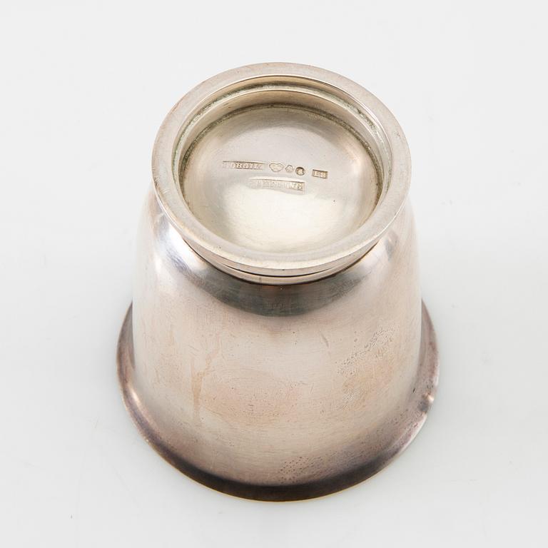 Supbägare 6 st Borgila sterlingsilver Stockholm 1937.