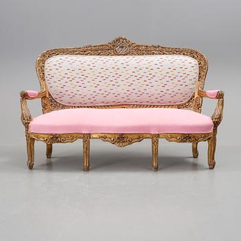 SOFFA, rokokostil, 1900-talets första hälft.