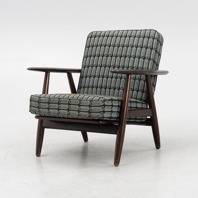 Hans J Wegner, armchair, "GE 240" "The Cigar", Denmark, second half of the 20th century.