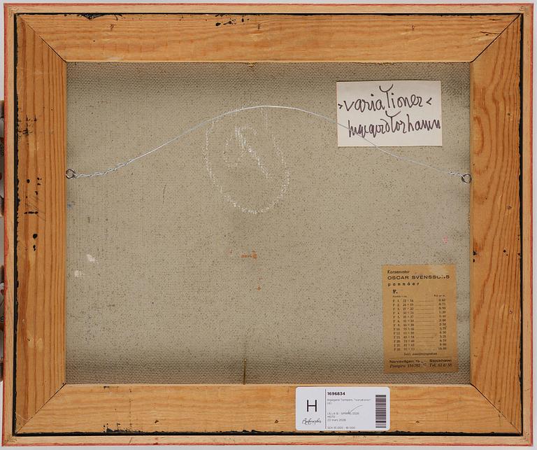 Ingegerd Torhamn, "Variationer".