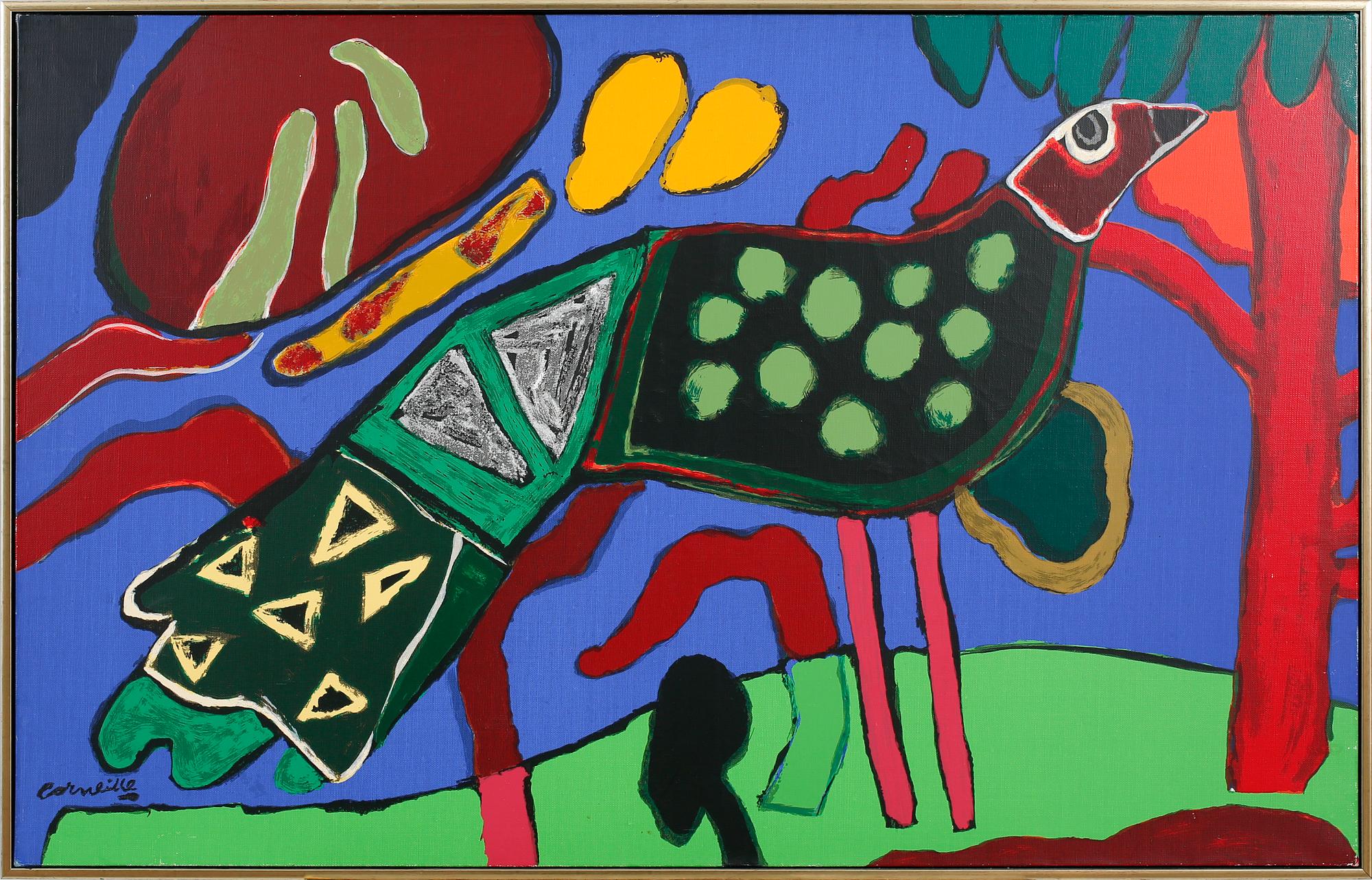 BEVERLOO CORNEILLE, screentryck på duk, signerad, numrerad a tergo 60/150.