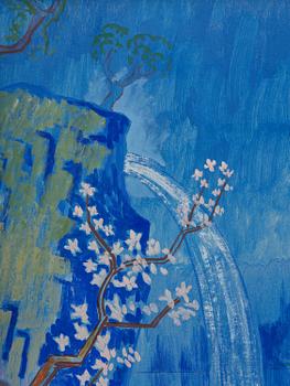 Isaac Grünewald, "Par under Edens Äppelträd" from Paradissviten.