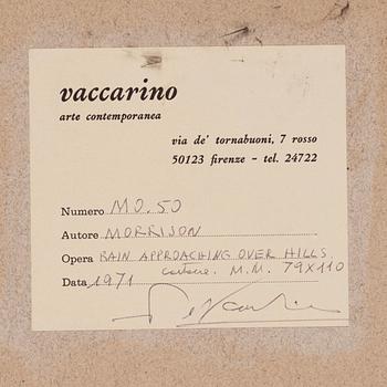 James Morrison, "Rain approaching over hills".