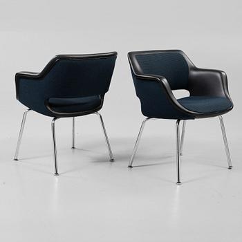 STOLAR, 2 st, "557/558"/"Kilta", Olli Mannermaa för Martela Oy, Finland, 1960-tal.