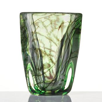 Edward Hald, a graal glass vase, Orrefors 1937, no 96.