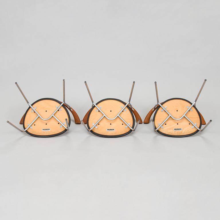Hans J. Wegner, six mid-20th century 'PP701' armchairs for Johannes  Hansen Denmark.