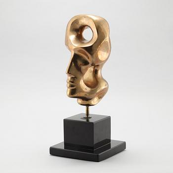 sculpture, bronze, signed.