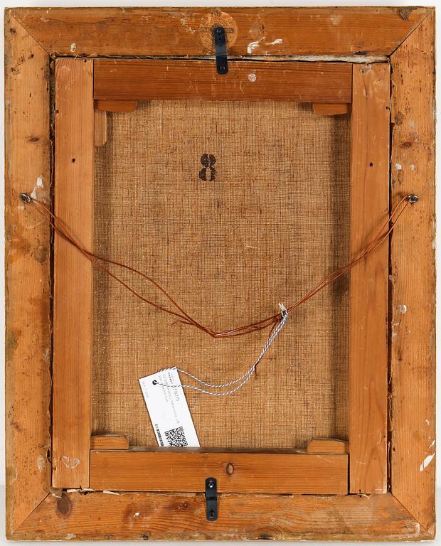 OKÄND KONSTNÄR, ett par, olja på duk, ej signerade, 1870-80 tal.