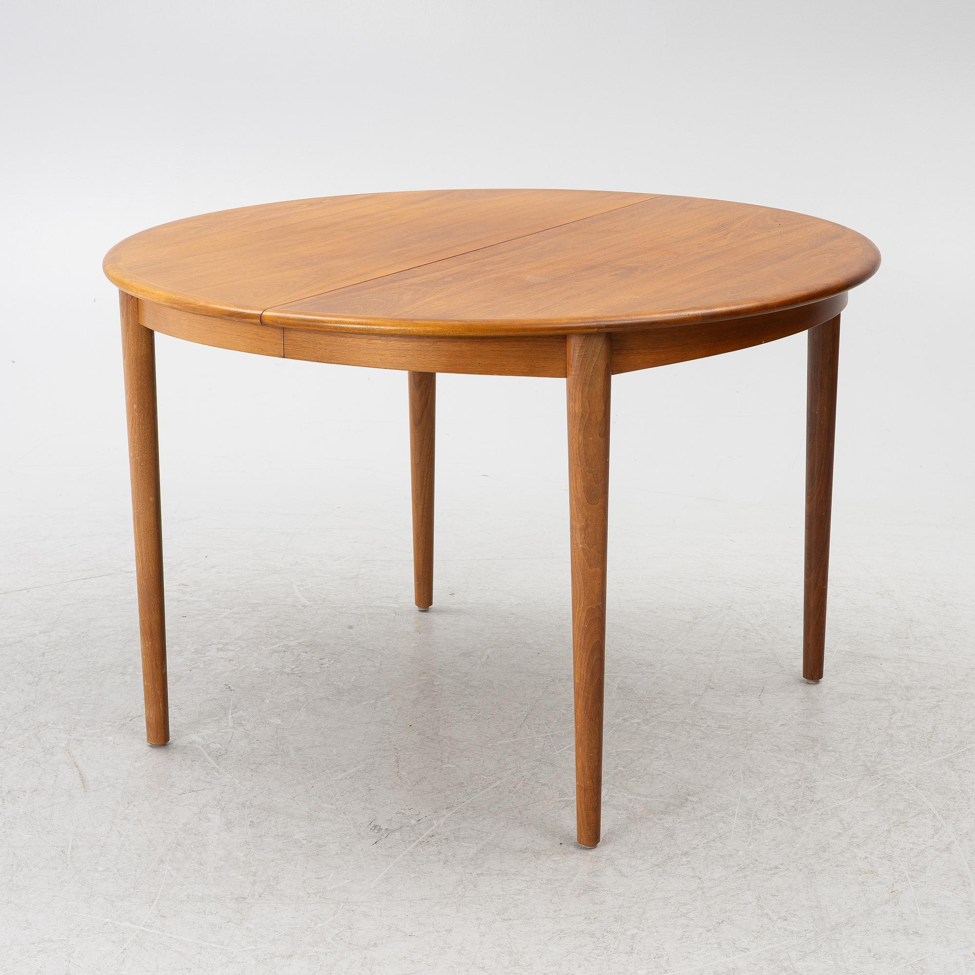 Matbord, 1960-tal.
