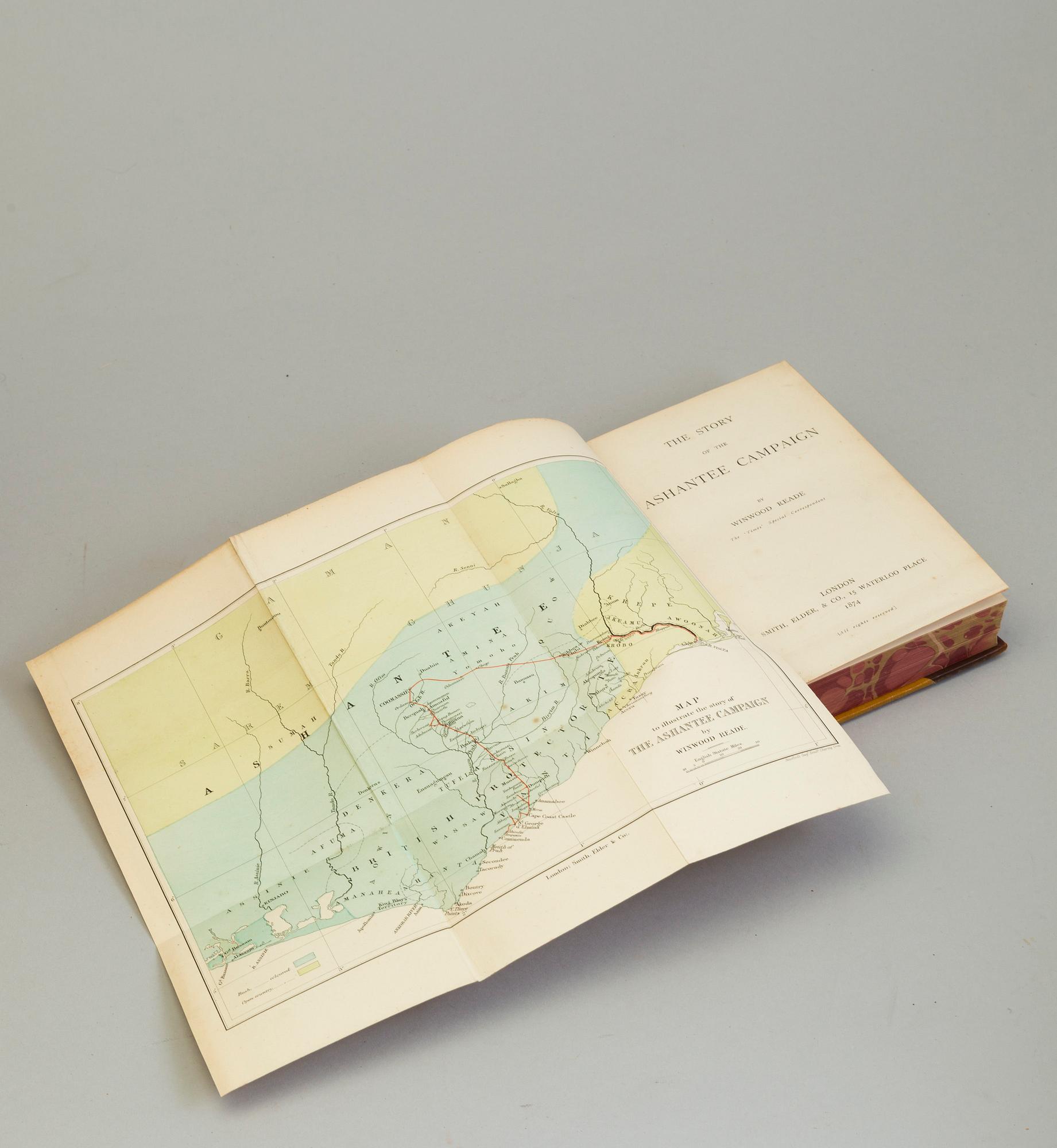 BÖCKER, Reseskildringar m.m. (Afrika, Amerika, Asien), 10 verk, 13 volymer. Ej kollationerade.