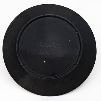 BIRGER KAIPIAINEN, a decorative plate signed Kaipiainen Arabia.