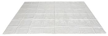 A flemish 18th century linen damask table cloth, ca 210 x 148 cm.