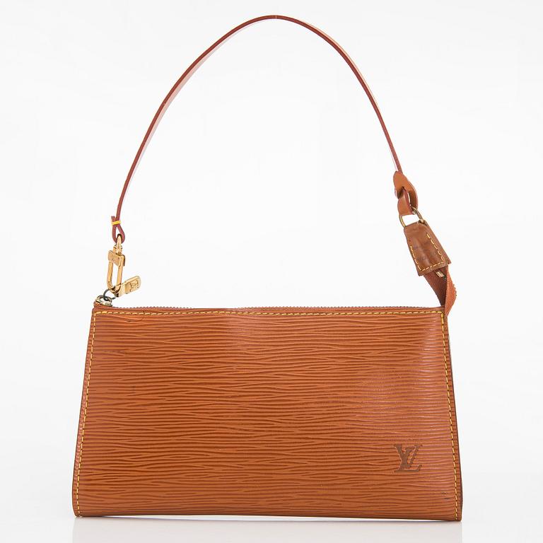 Louis Vuitton, an Epi leather 'Pochette' bag.