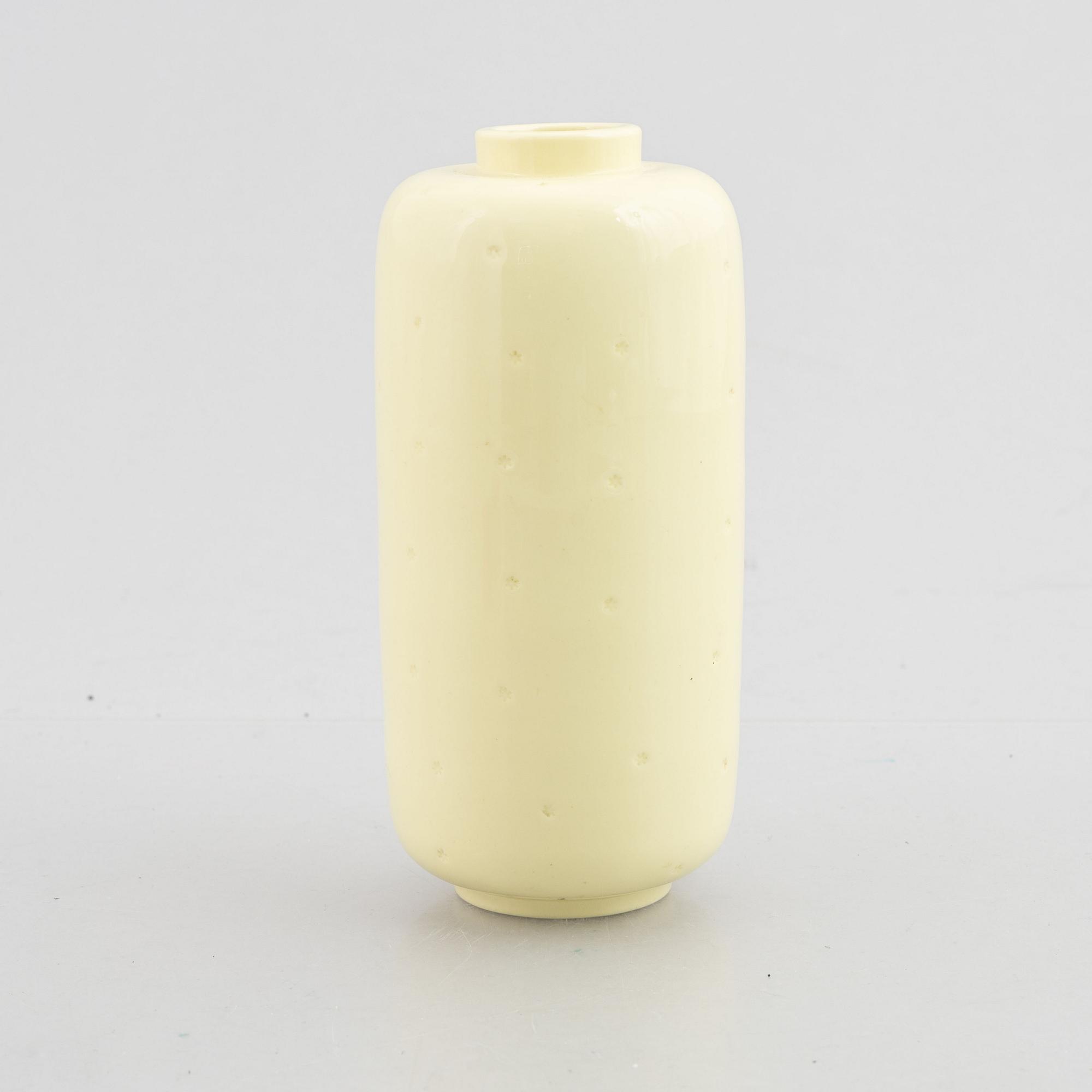 Wilhelm Kåge, a stoneware vase, Gustavsberg, 1938.