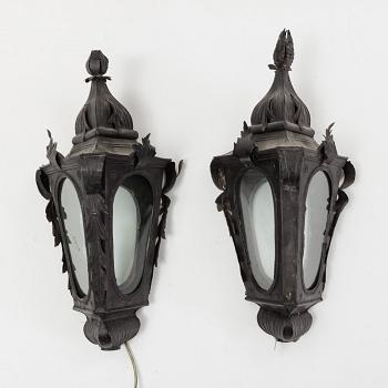 A pair of 19th Century lanterns.