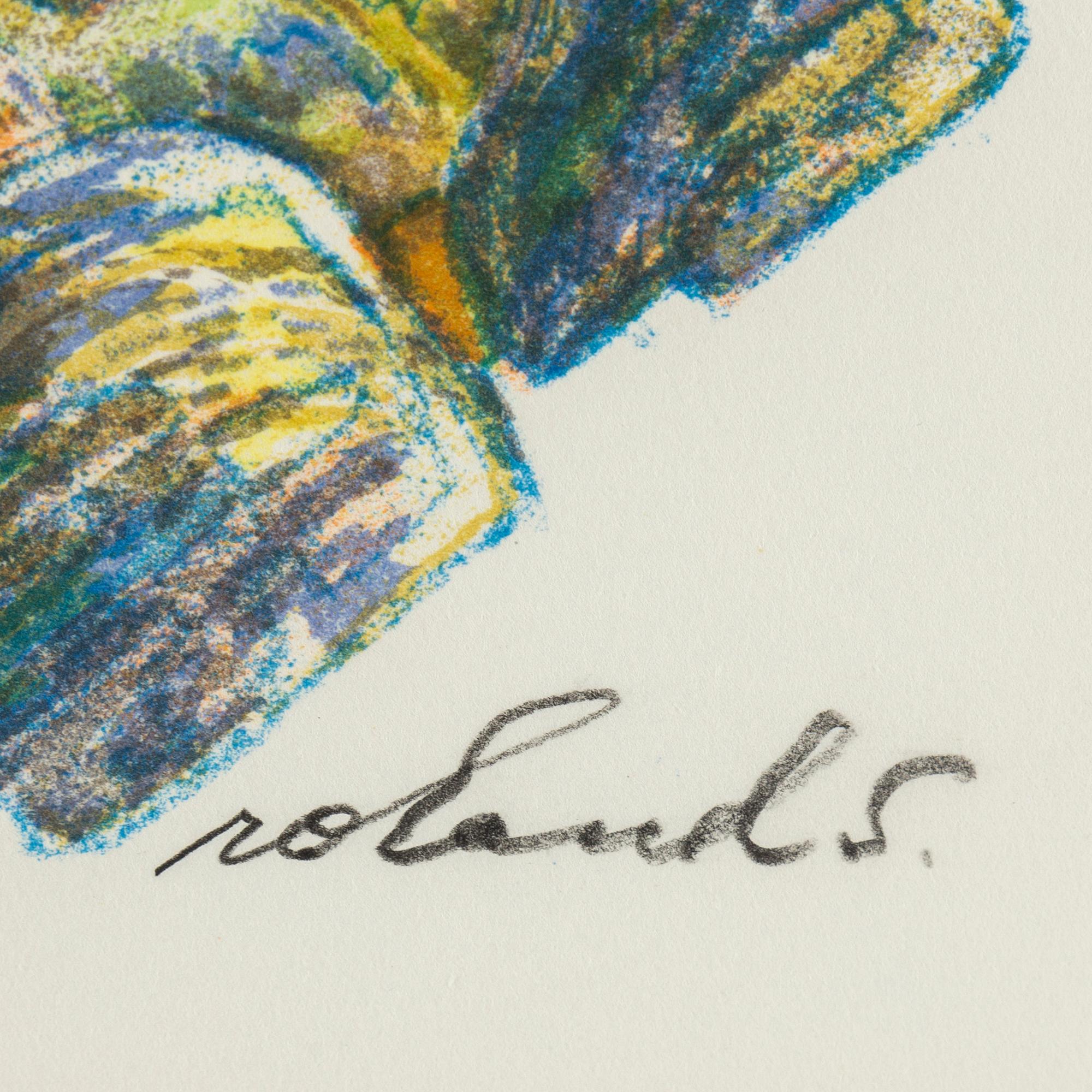 ROLAND SVENSSON,colour lithograph, signed and no. 260/360.