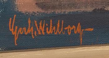 GERHARD WIHLBORG, a signed oil on canvas.