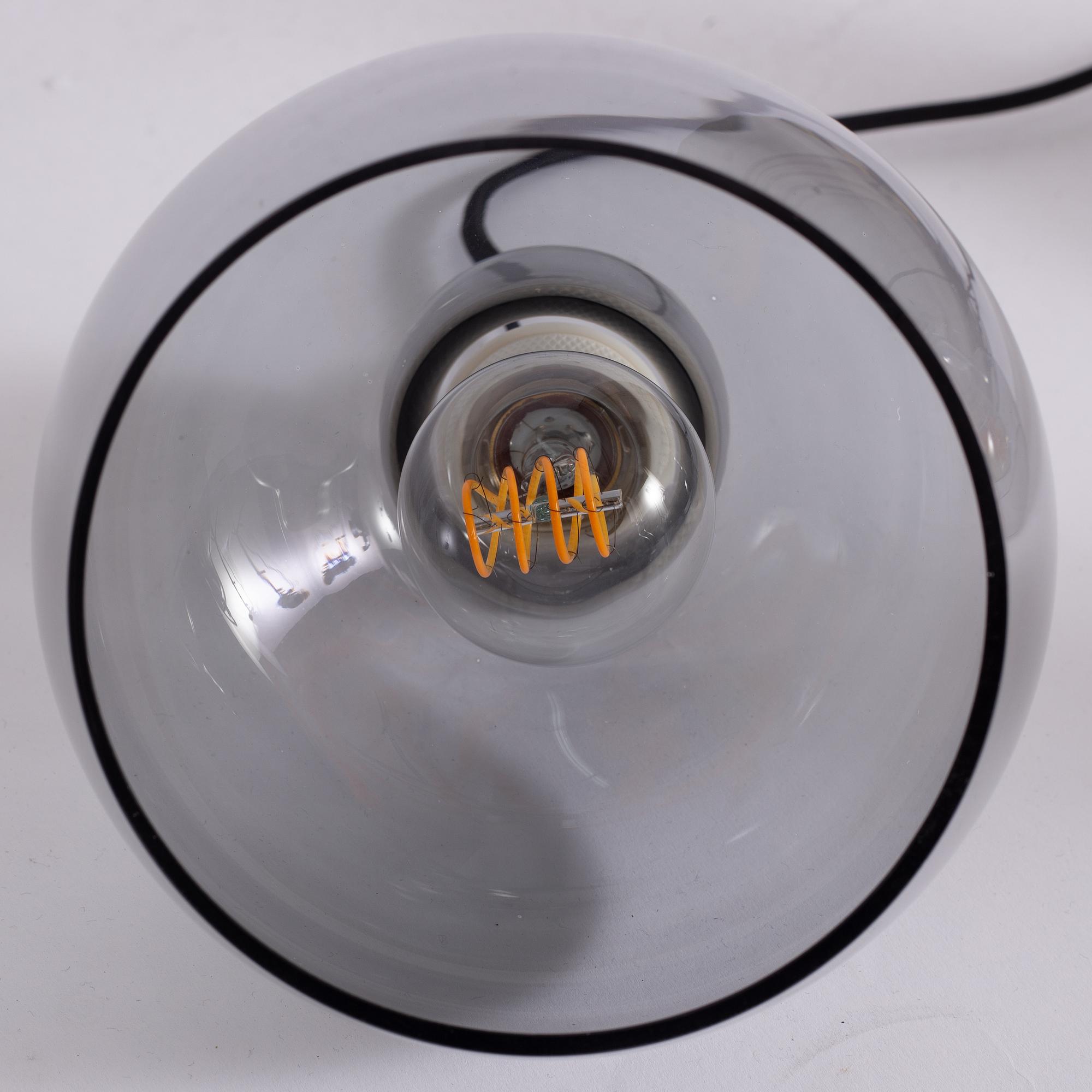 Sofie Refer, seven pendant lamps, 'Mega Bulb', &Tradition.