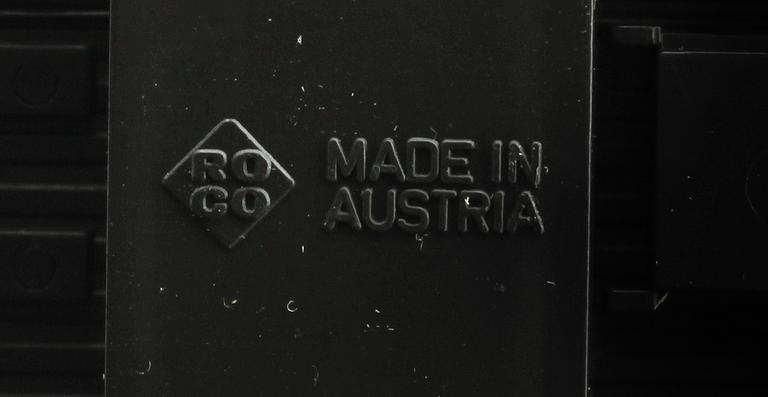 MODELLTÅGSSET, 2 st, Roco, Österrike.