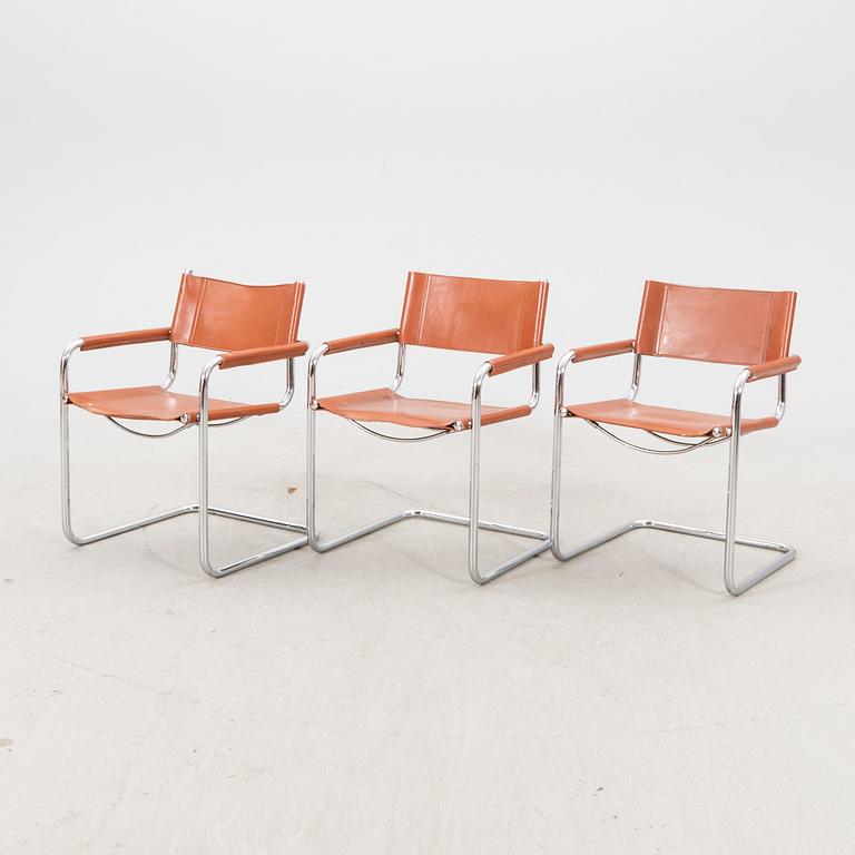 Karmstolar 5 st Italien sent 1900-tal.